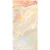 Panorama Tappeto Vinile - Modello Marmo Arancio 60x110 cm - Varie Dimensioni - Tappetino Lavabile per la Cucina - Passatoia PVC Antiscivolo