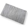 SpazioTessile Tappeto Stuoia Cucina Multiuso 100% Cotone Super Natural Indiano 6 Misure CH (Grigio, 55x280)