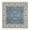 RugVista Nain Florentine, Tappeto, Orientali Medio Oriente Tradizionali Nain, 150 x cm, Quadrata, Pelo medio, Soggiorno, Sala da pranzo, Camera letto, Cucina, Corridoio, Lavabile solo a secco, Chiaro