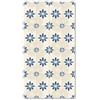 Panorama Tappeto in Vinile - Tappeti in PVC Grandi - Tappeto da Cucina, Corridoio e Soggiorno - Modello Vera Blu 80x150 cm