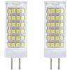 JZLBBC 7W G6.35 Lampadina LED Luce Bianca CalLampadine Paesaggio JC Bi-Pin Base 220V 70W T4 Lampadine di Ricambio Alogene Dimmerabile 7W-2PC Warmwhite