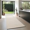 the carpet Maldives - Tappeto da esterno resistente con design Boho e Vintage, impermeabile e facile da pulire, per balcone, terrazza e giardino, Beige, 80 x 250 cm
