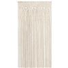 Puupaa Tenda per porta in cotone bohémien, divisorio fatto a mano, in macramè, pannello per finestra, decorazione da parete per la casa e lo spazio abitativo (90 x 200