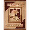 Carpeto Rugs Tappeto Salotto Classico Floreale Pelo Corto - Tappeti Camera da Letto - Tappeti Salotto Grandi Dimensioni - Tappeti Moderni Soggiorno - Beige - 160 x 230 cm