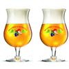 La Chouffe Bicchiere Da Birra 25cl (Set di 2) Birra Belga Forma Perfetta Per Bere La Birra