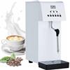 Generic Montalatte, commerciale, macchina automatica per schiuma di latte da 6 litri, macchina per schiuma di latte a vapore elettrico, macchina per schiuma di latte da caffè, vaporiera con display