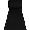 Olivo Tappeti OLIVO.shop | ROTOLO MULTI Tappeto pvc a metraggio, Passatoia vinile cucina e multiuso antiscivolo lavabile, (NERO, 50 x 500 cm)