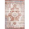 Mazovia Tappeto Arancione Orientale Vintage - Soggiorno, camera da letto, sala da pranzo, ufficio - Pile Corto Rettangolo Certificato OEKO-TEX® Elegante - 120 x 170 cm