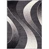 Carpeto Rugs Tappeto Salotto Moderno Pelo Corto - Tappeti Camera da Letto - Tappeti Moderni Soggiorno - Tappeti Salotto Grandi Dimensioni - Grigio Scuro - 80 x 150 cm