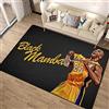 DYBTPTOP Tappeto, tappeto di basket NBA, tappeti per l'area di decorazione della casa per ragazzi ragazze bambini camera da letto per bambini 80 * 120cm