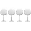 Zafferano Veneziano Mixology Bicchiere per cocktail long drink liquori | 4 pezzi | motivo sfaccettato | soffiato a mano (Balloon (VN01600)