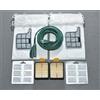 Batteria24-it 12 SACCHETTI IN MICROFIBRA + 12 PROFUMI + 2 FILTRI EPA + 2 FILTRI + 1 CAVO ELETTRICO DA 7 MT MOTORE PER FOLLETTO VK 135 136 ASPIRAPOLVERE VORWERK ADATTABILI