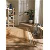 benuta Pure Tappeto Juta Jutta - Naturale 120x170cm - Tessuto a Mano per Camera da Letto, Salotto, Soggiorno - Design Boho - Adatto al Riscaldamento a Pavimento