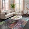 TESSO LIVING Kelim Patchwork Tappeto Soggiorno Multicolore 120 X160 cm, Tappeto Salotto Moderno a Pelo Corto, Super Morbido