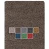 ANRO - Zerbino Poet, lavabile, impermeabile e robusto per ingresso, porta di casa, corridoio, cucina, camera da letto, 40 x 120 cm, colore: marrone scuro