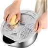 Generico Colino per Risciacquo Riso,Multifunzionale In Acciaio Inox Per Pulire Riso | Colino Per Quinoa Verdura Tè Pasta Sushi Insalata Cucina Pratica