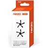Neato Robotics Side Brushes (2-Pack) 945-0374, Neato-Spazzole Laterali (Confezione da 2), Nero