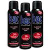 topDeal Confezione da 3 deodorante spray BAC Classic, 3 x 150 ml, deodorante