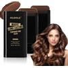 MLSMILE Pettine per colorare i capelli, sicuro, comodo, impermeabile e a prova di sudore, color caffè, portatile, correttore del colore stick 2 in 1 con pettine per coprire i capelli grigi e bianchi