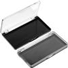 Apojgitn 2 palette magnetiche vuote per trucco, ombretti, fard, cipria, rettangolari, per cosmetici, cosmetici, rossetto, fard, cipria (11,9 x 6,3 cm)