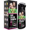 VIP 5 in 1 Hair Colour Shampoo base capelli color nero (180 ml)