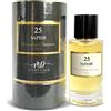 MD PARFUMS LE MONDE DU PARFUM MDPARFUMS - Collezione Privata CP Prestige - Zaffiro numero 25 - Eau de Parfum Unisex - 50 ml - Profumo Muschiato e Fruttato - Note di Frutta della Passione, Mughetto e Muschio