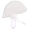 Beaupretty Cappello Silicone Per Meches Con Ago Riutilizzabile Cuffia Per Colorazione Capelli Con Fori Per Tintura Professionale 11.8X9.8 Pollici