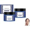 Generico Polvere detergente all'argilla blu marocchina per pelli sensibili, detergente esfoliante marocchino per pelli sensibili, formula all'argilla blu, uniforma il tono della pelle (2pcs)