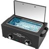 KAUITOPU Sterilizzatore ad alta temperatura da 300 W, 1,5 l, 220 °C, sterilizzatore ad alta temperatura con timer e spia luminosa di controllo, sterilizzatore ad aria calda per utensili manicure, posate in