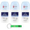 Beni Culinari 3 X Felce Azzurra - Deodorante Roll On Classico con Formula IdraTalc, efficacia 48 ore, senza macchie, senza alcool, deodorante da 50 ml + portachiavi Beni Culinari