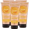 Sunsilk Trattamento Intensivo 1 Minute Wow Morbidi e Luminosi Maschera per Capelli Secchi e Spenti con Olio di Avocado Azione Nutriente e Idratante - 6 Flaconi da 180ml