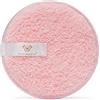 CRYSTALLOVE Dischetti Struccanti - Tampone cosmetico - Tampone detergente lavabile - Struccante - Rosa - Struccante riutilizzabile - Tampone cosmetico sostenibile - Grande