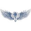 PEKNUX Tatuaggi Temporanei 5 Pc Di Ali Tatuaggi Temporanei Ali D'Angelo Tatuaggi Temporanei Tatuaggio Semipermanente Tatuaggi Finti