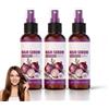 HNYXEQJL Spray per capelli di rosmarino e cipolla, olio di rosmarino per la crescita dei capelli, idratazione profonda e morbidezza duratura per il cuoio capelluto, crema idratante delicata per capelli (3PCS)