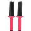 Lwuey Spazzola per Capelli Ricci - Pettine per Styling Antiscivolo Bigodino Morbido per Onde Spazzola Rotonda per Capelli Bagnati e Asciutti per Casa,Salone e Viaggio