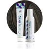 Pop Italy Soielixir Tinta Permanente per Capelli in crema SENZA Resorcina, Parafenilendiammina e Ammoniaca 93 Colori - 100 ml - (Pack Tinta + Ossigeno 20 vol. - 6/1 Biondo Scuro Cenere)
