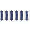 Wandisy 6Pcs Wave Heat Perm Hair Rollers Bigodini per capelli con elastico, strumento per parrucchieri(# 3 (2,5 cm / 1,0 pollici))