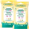 Orphea 2x Orphea Salviette Antipuntura Delicate Repellenti Anti Zanzare e Zanzare Tigre per Bambini Senza Alcool Insettorepellenti - 2 Confezioni da 15 Salviettine Monouso