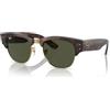 Ray-Ban Occhiali da Sole MEGA CLUBMASTER RB 0316S Tortoise/Green 50/21/145 unisex