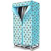 CABINE Asciugatrice per Abiti Portatile Elettrica da 1000W, Asciugatura a 2 Vestiti a 2 Vestiti Asciugati Asciugatrice, Carico 30 Kg/a