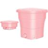 POAHNCU Lavatrice portatile, Lavatrice Pieghevole Portatile Multifunzionale, Sicura E Facile Da Riporre, Piccola For Dormitorio per campeggi, dormitori, appartamenti(Girl powder)