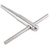 Jrifedptry Strumento di Riparazione Strumento di Riparazione Tromba Bocchino Truing Strumento Semplice Rimozione di Metallo Riparatore Piccolo Facile Installare