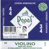 Dogal Green Violin Smooth Bronze Wound D String (3/4-4/4). For Violino