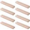 CHUIFAI Set di 16 bastoncini per ritmi, 20 cm, strumenti in legno tibetano, 2 cm, bastoncini in legno per percussioni musicali, lezioni di musica