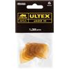 Jim Dunlop Dunlop - 427P Ultex Jazz III Plettri 1.38mm - Set 6 Plettri per Chitarra Elettrica, Attacco Preciso, Alta Durata