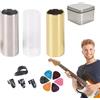 ZHUMCCY Slide Guitar Tube, Slide per per chitarra | Slider per da 60 mm | Strumenti di tono di registrazione in studio per la riproduzione, per strumenti musicali