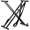 Classic Cantabile Supporto Tastiera con Ruote, Profondità appoggio: 36 cm