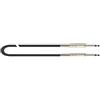 QUIK LOK - SX/764-3 JACK MONO/JACK MONO, Cavo per strumenti musicali, Lunghezza 3 mt, Colore Nero