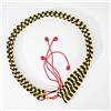 BaiTTang Handpan Rope Braid Rattan Rope Surround Decoration, applicare su tamburo in acciaio da 21 pollici -25 pollici Handpan, fatto a mano puro, tampone di protezione, eliminare il rumore