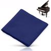 Agatige Copertura per Tastiera Digitale a 88 Tasti, Cover per Pianoforte Copritastiera Morbida Panno Protettivo per Pianoforte Elettronica Parapolvere per Tastiere Elettriche e Digitali(Blu)